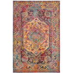 Safavieh Crystal 514 Rug, CRS514 - Teal / Rose