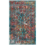 Safavieh Crystal 515 Rug, CRS515 - Light Blue / Orange