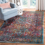 Safavieh Crystal 515 Rug, CRS515 - Light Blue / Orange