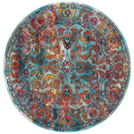 Safavieh Crystal 515 Rug, CRS515 - Light Blue / Orange