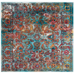 Safavieh Crystal 515 Rug, CRS515 - Light Blue / Orange