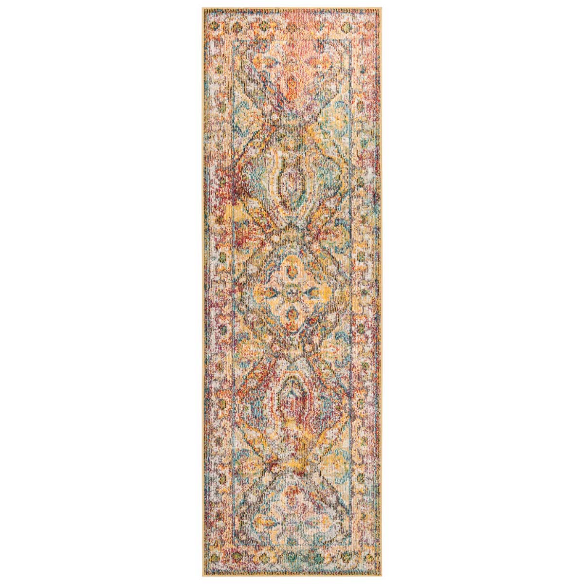 Safavieh Crystal 516 Rug, CRS516 - Light Blue / Orange