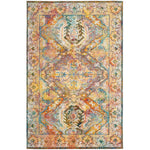 Safavieh Crystal 516 Rug, CRS516 - Light Blue / Orange