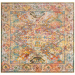 Safavieh Crystal 516 Rug, CRS516 - Light Blue / Orange