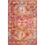 Safavieh Crystal 516 Rug, CRS516 - Fuchsia / Light Blue