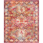 Safavieh Crystal 516 Rug, CRS516 - Fuchsia / Light Blue