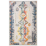 Safavieh Crystal 517 Rug, CRS517 - Light Grey / Orange