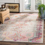 Safavieh Crystal 517 Rug, CRS517 - Light Grey / Purple