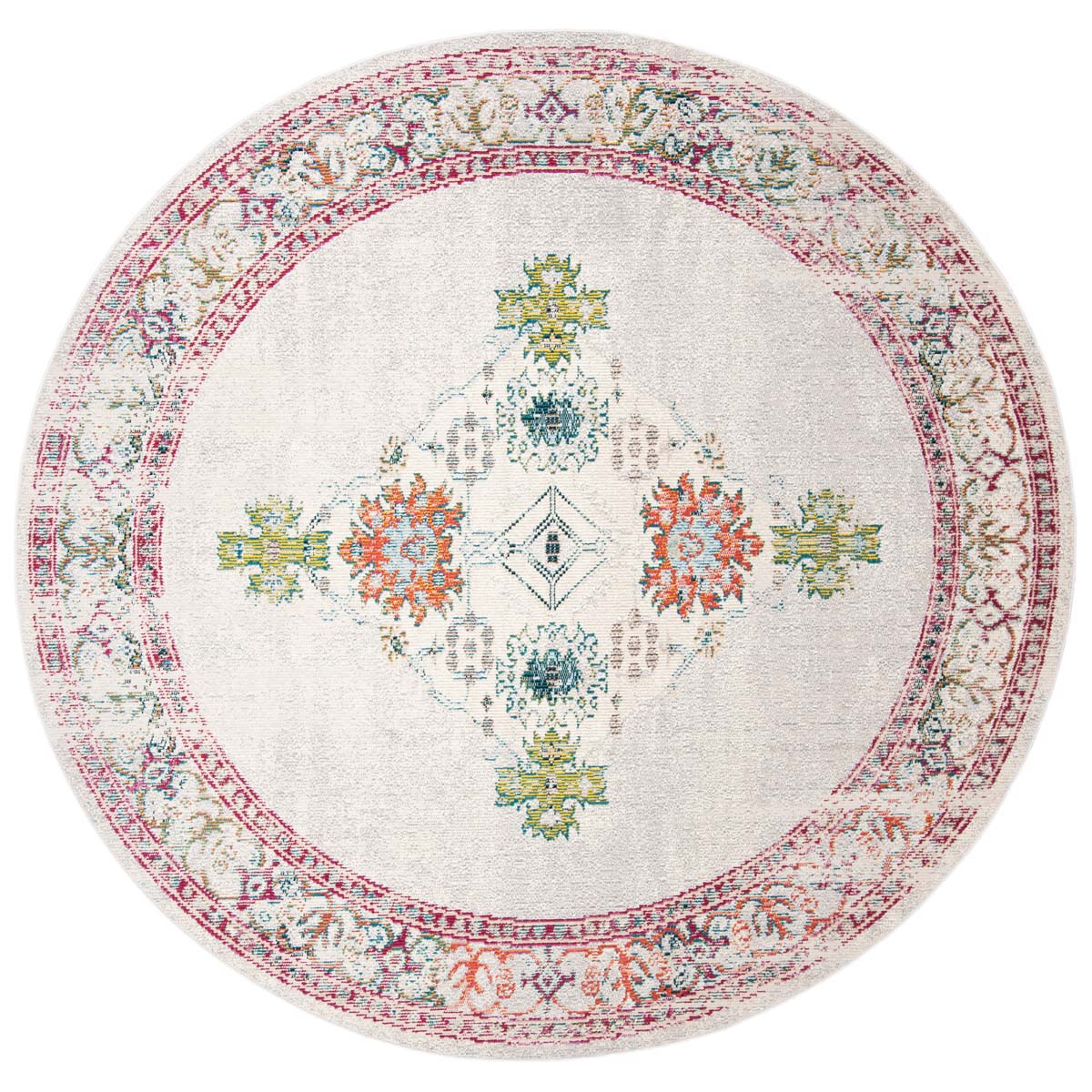 Safavieh Crystal 522 Rug, CRS522 - Cream / Grey