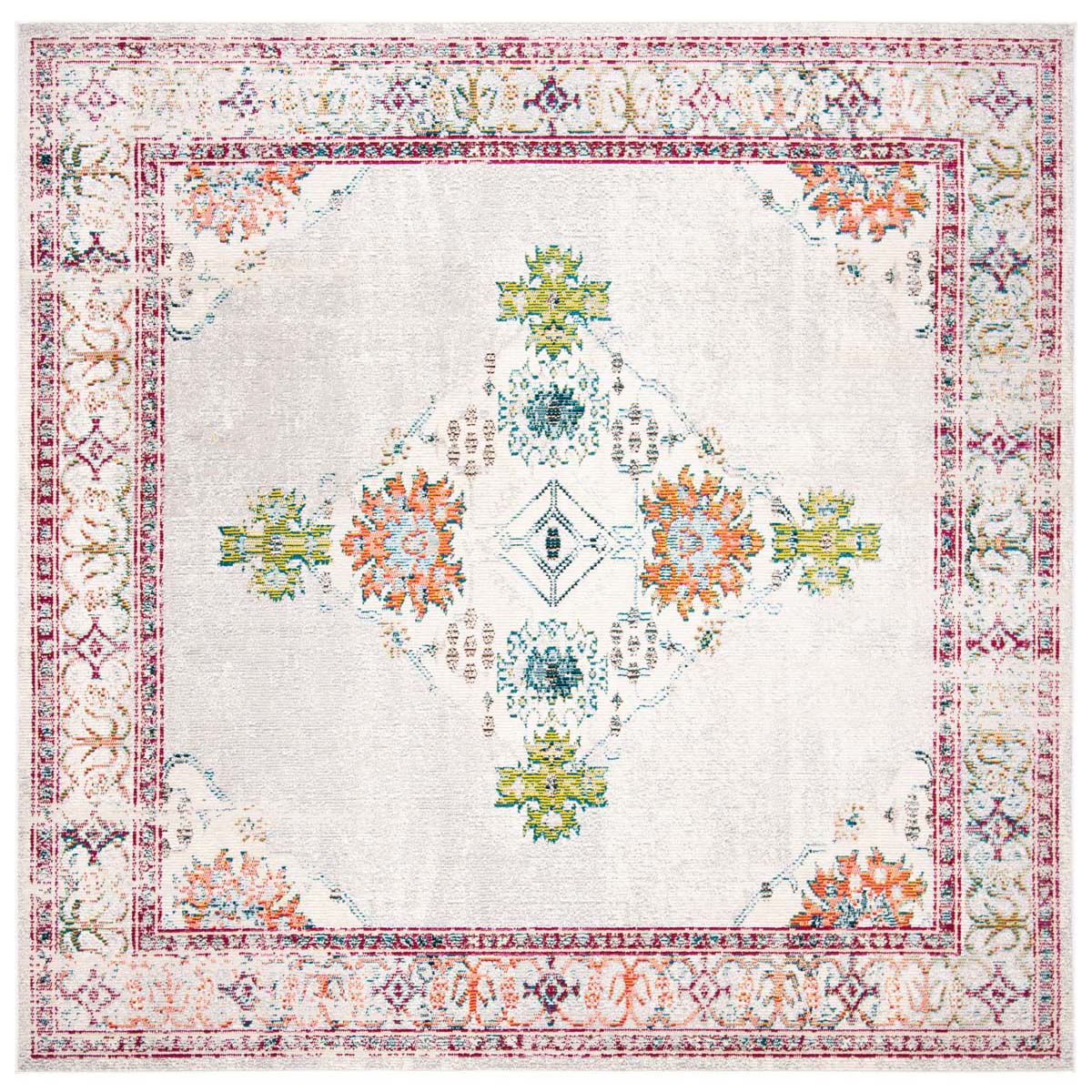 Safavieh Crystal 522 Rug, CRS522 - Cream / Grey