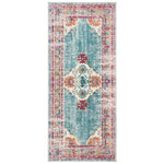 Safavieh Crystal 522 Rug, CRS522 - Cream / Turquoise