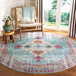 Safavieh Crystal 522 Rug, CRS522 - Cream / Turquoise