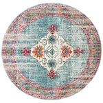 Safavieh Crystal 522 Rug, CRS522 - Cream / Turquoise