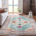 Safavieh Crystal 522 Rug, CRS522 - Cream / Turquoise