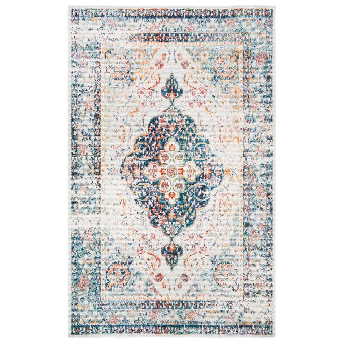 Safavieh Crystal 523 Rug, CRS523 - Blue / Ivory