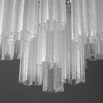 Safavieh Couture Breanna Glass Chandelier - Chrome / Clear