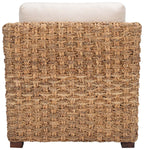 Safavieh Couture Gregory Water Hyacinth Accent Chair - Natural / Beige