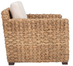 Safavieh Couture Gregory Water Hyacinth Accent Chair - Natural / Beige