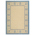 Safavieh Courtyard 901 Rug, CY0901 - NATURAL / BLUE