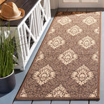 Safavieh Courtyard 714 Rug, CY2714 - CHOCOLATE / NATURAL