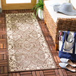 Safavieh Courtyard 727 Rug, CY2727 - CHOCOLATE / NATURAL