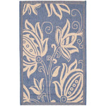 Safavieh Courtyard 2961 Blue Rug, CY2961 - Blue / Natural