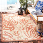 Safavieh Courtyard 2961 Terra Rug, CY2961 - Natural / Terra