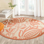 Safavieh Courtyard 2961 Terra Rug, CY2961 - Natural / Terra