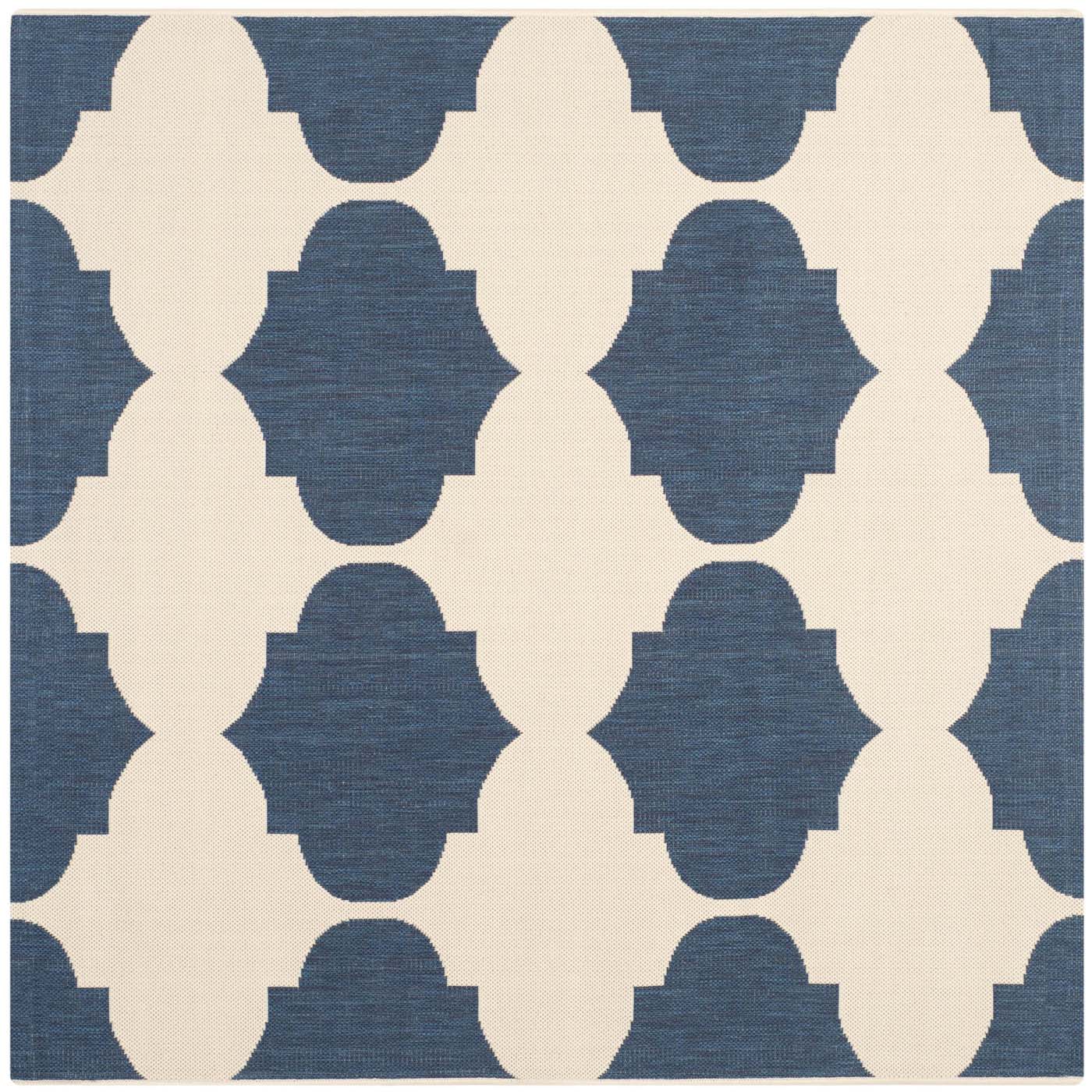 Safavieh Courtyard 162 Rug, CY6162 - BEIGE / NAVY