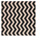 Safavieh Courtyard 245 Rug, CY6245 - BLACK / BEIGE