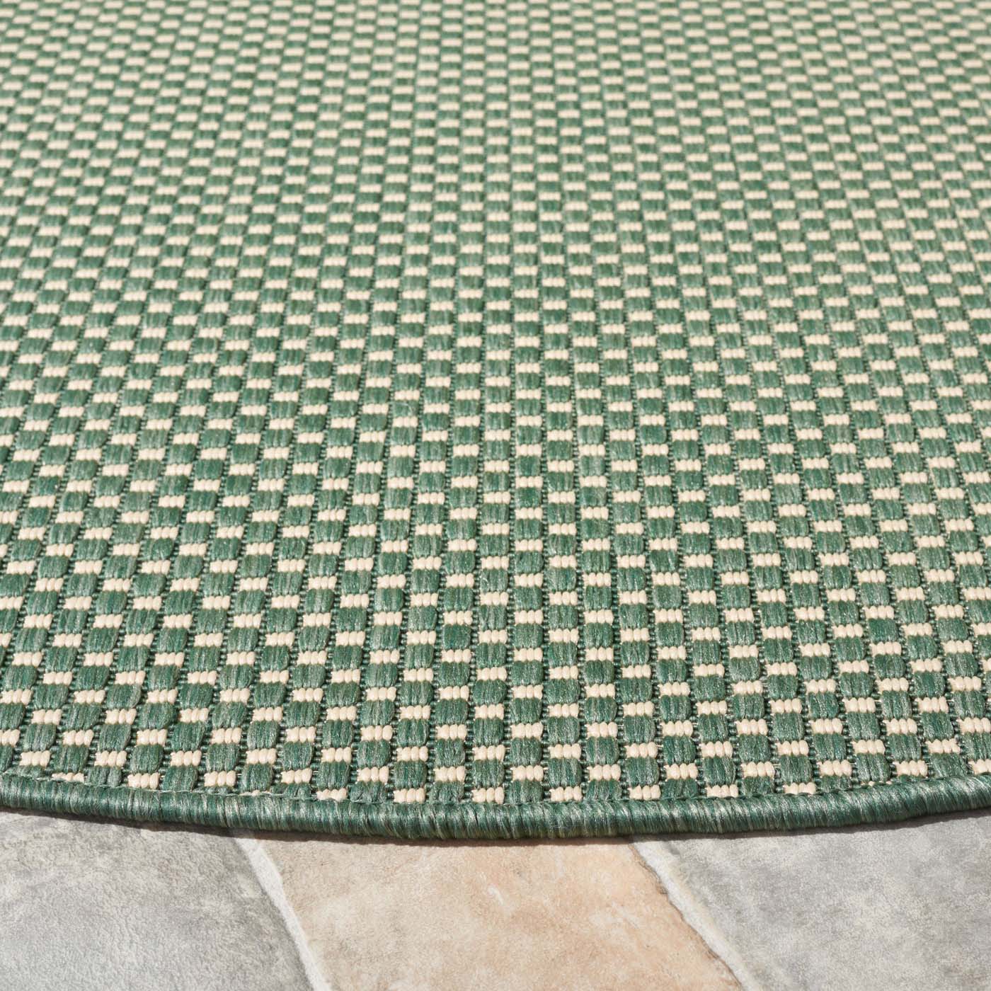 Safavieh Courtyard 521 Rug, CY6521 - DARK GREEN / BEIGE