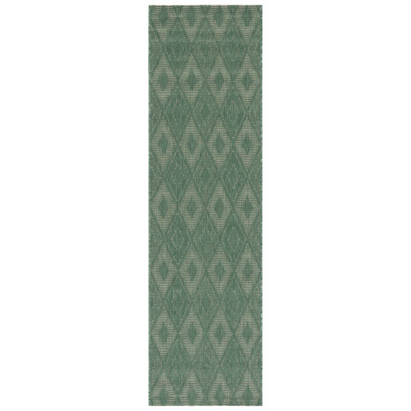 Safavieh Courtyard 522 Rug, CY6522 - DARK GREEN / BEIGE