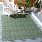 Safavieh Courtyard 522 Rug, CY6522 - DARK GREEN / BEIGE