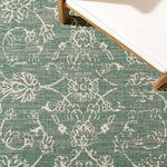 Safavieh Courtyard 680 Rug, CY6680 - DARK GREEN / BEIGE