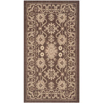 Safavieh Courtyard 727 Rug, CY6727 - CHOCOLATE / CREAM