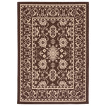 Safavieh Courtyard 727 Rug, CY6727 - CHOCOLATE / CREAM