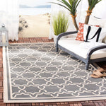 Safavieh Courtyard 916 Rug, CY6916 - ANTHRACITE / BEIGE