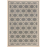 Safavieh Courtyard 916 Rug, CY6916 - ANTHRACITE / BEIGE