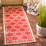 Safavieh Courtyard 916 Rug, CY6916 - RED / BONE