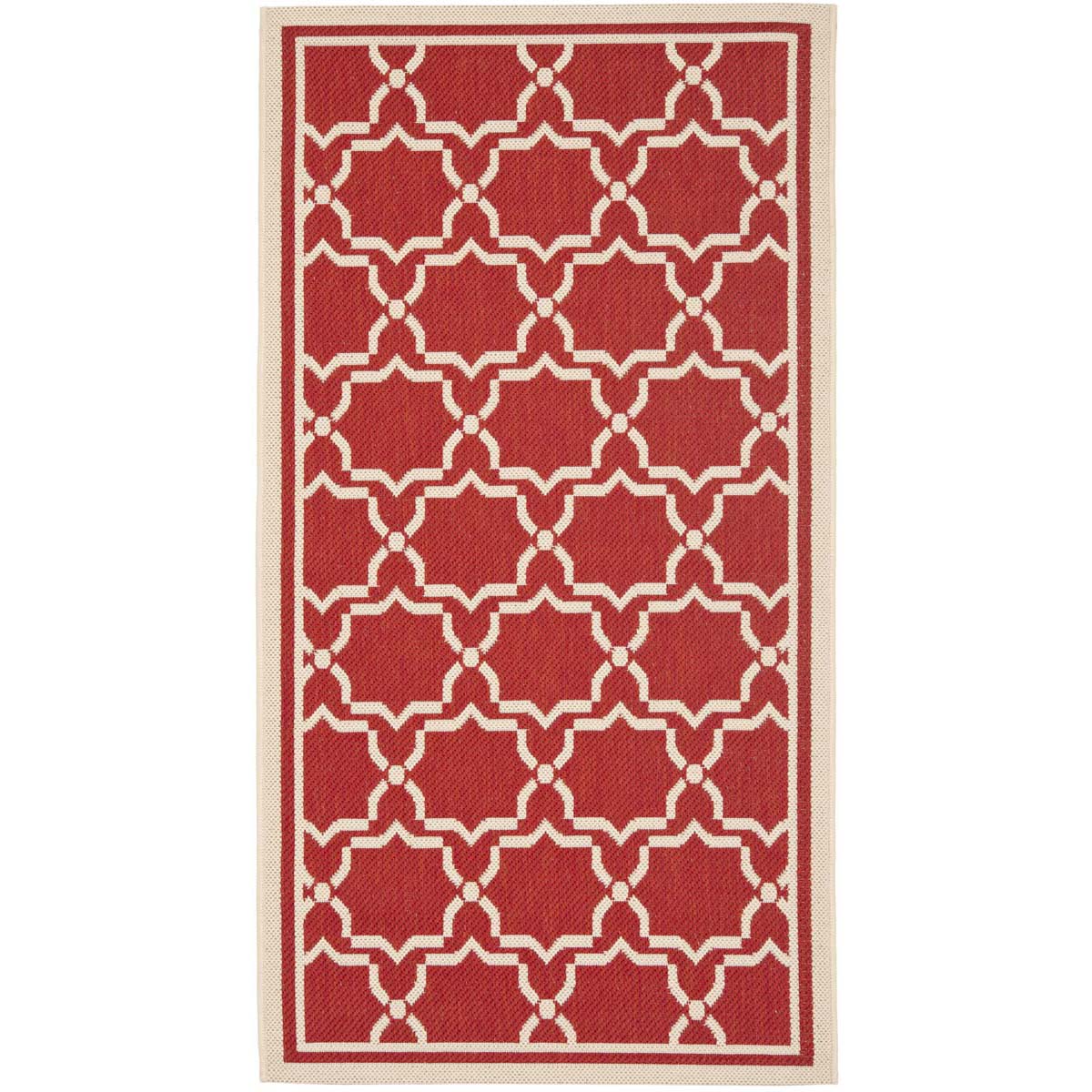 Safavieh Courtyard 916 Rug, CY6916 - RED / BONE