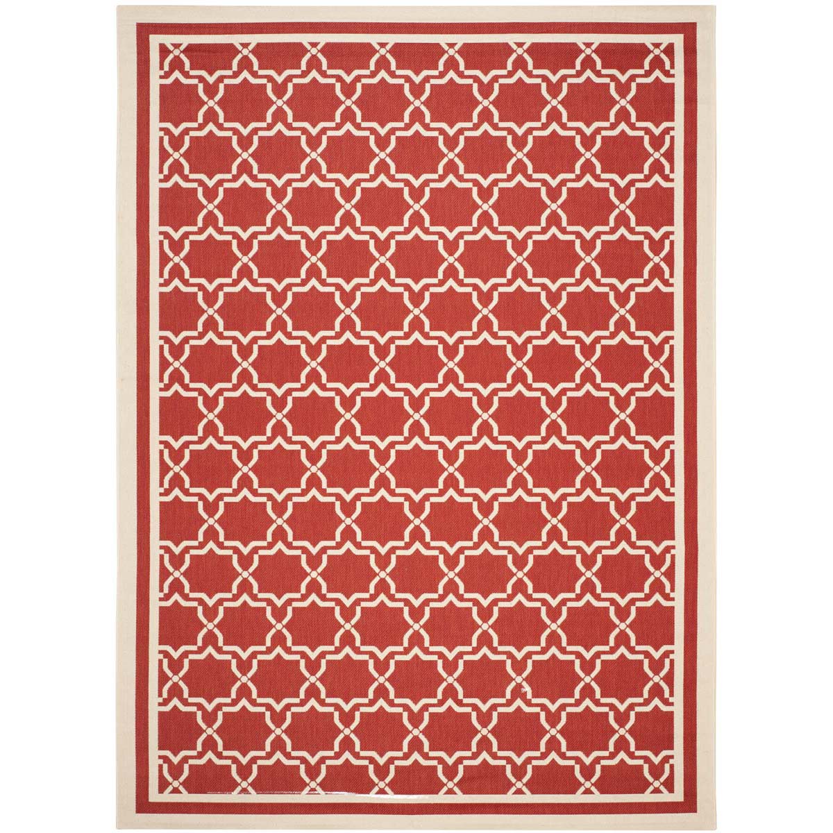 Safavieh Courtyard 916 Rug, CY6916 - RED / BONE