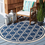 Safavieh Courtyard 916 Rug, CY6916 - NAVY / BEIGE