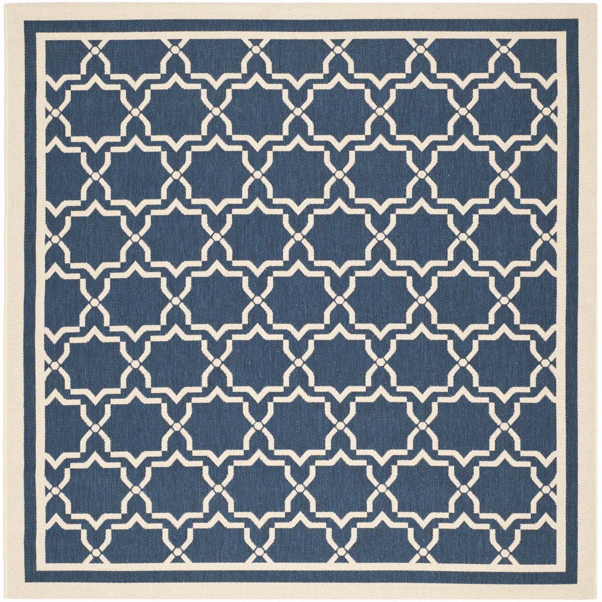 Safavieh Courtyard 916 Rug, CY6916 - NAVY / BEIGE