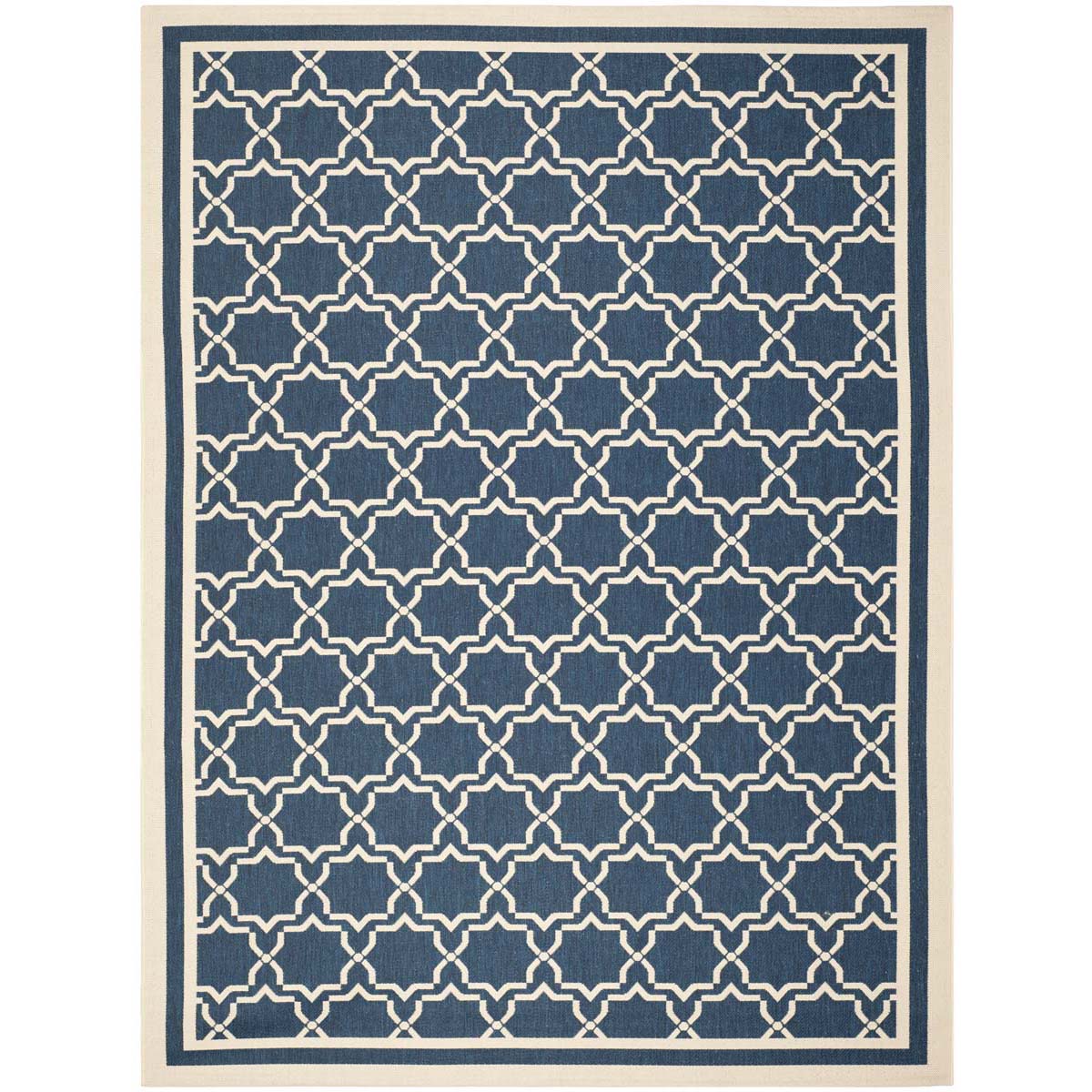 Safavieh Courtyard 916 Rug, CY6916 - NAVY / BEIGE