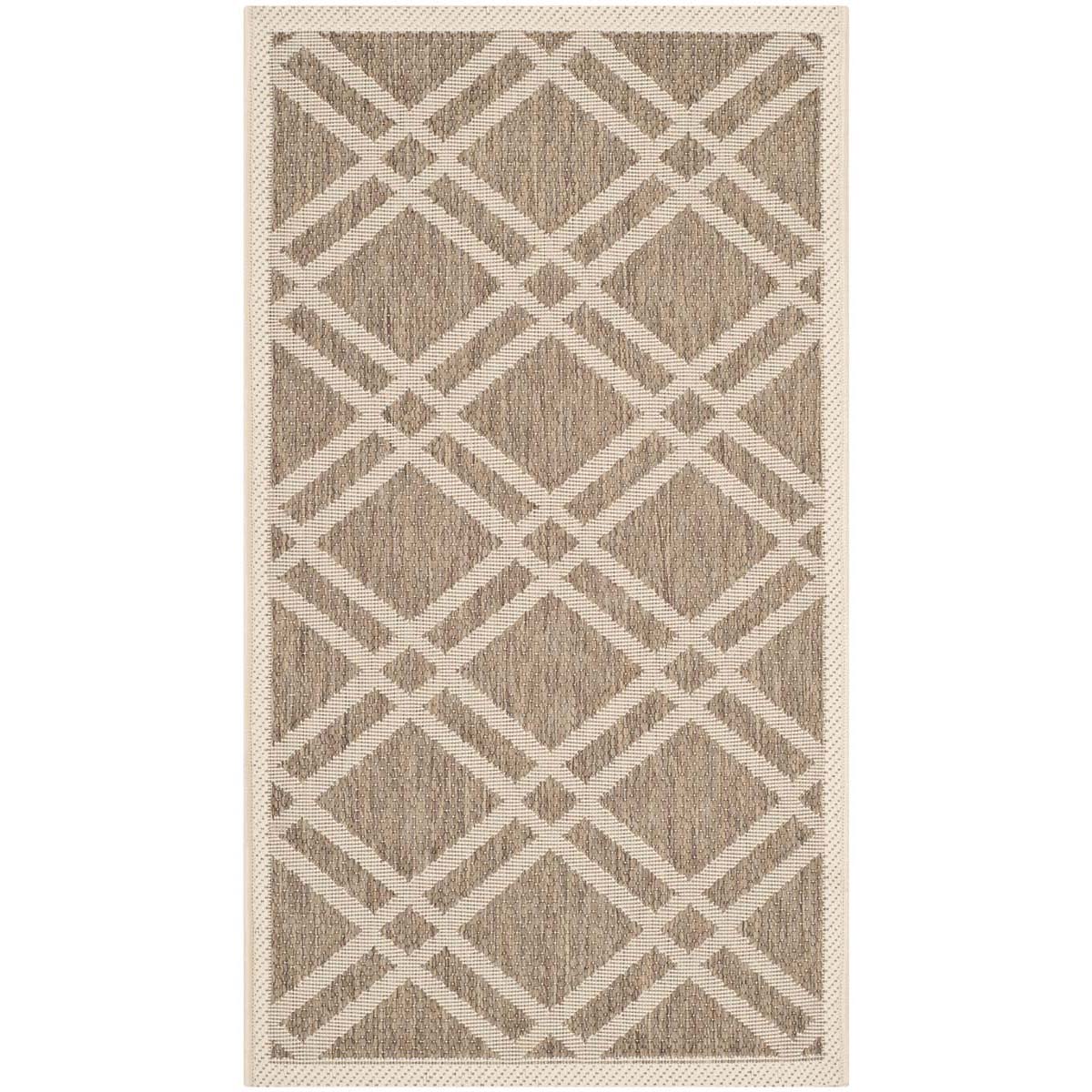 Safavieh Courtyard 923 Rug, CY6923 - BROWN / BONE