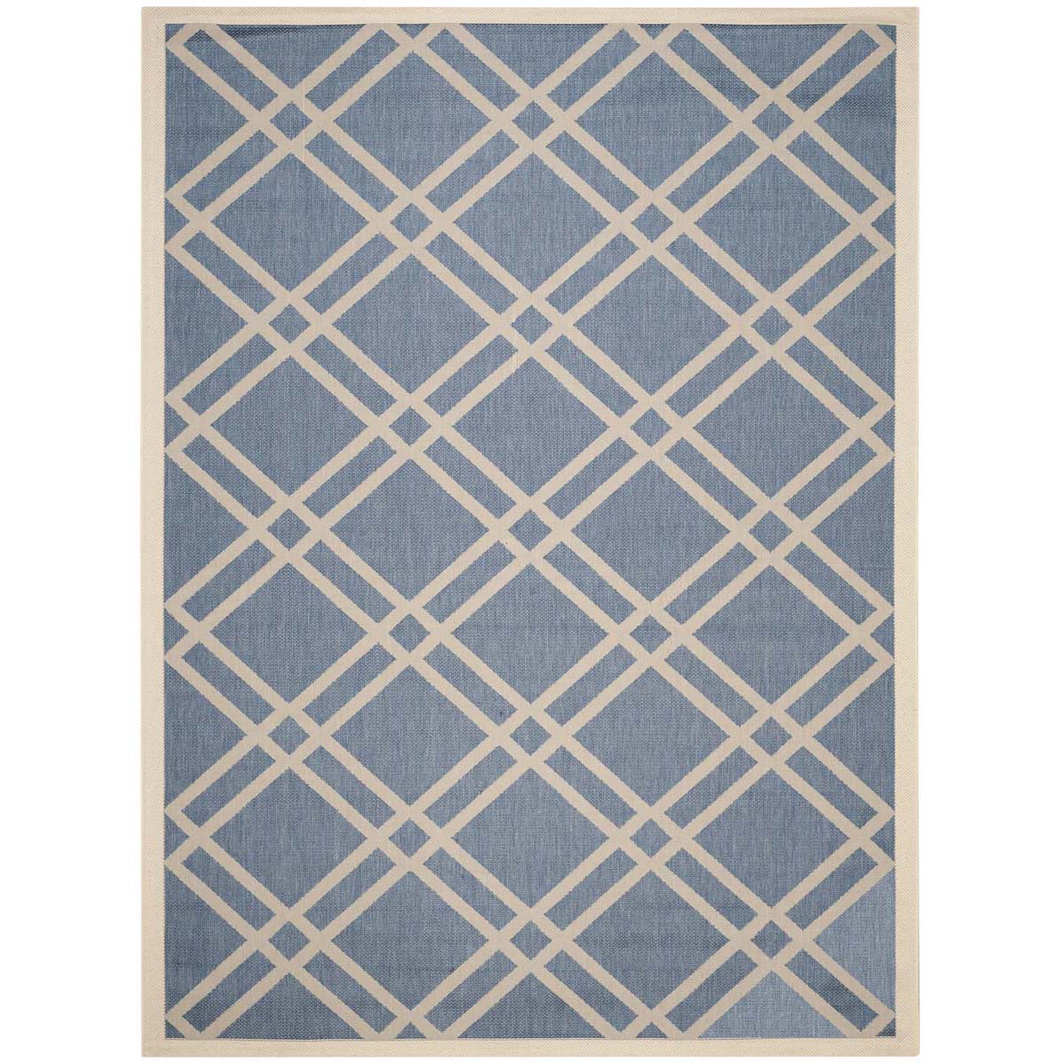 Safavieh Courtyard 923 Rug, CY6923 - BLUE / BEIGE