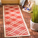 Safavieh Courtyard 923 Rug, CY6923 - RED / BONE