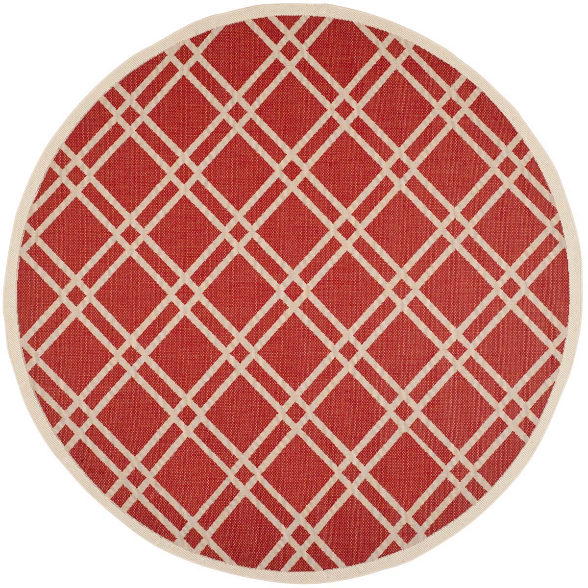 Safavieh Courtyard 923 Rug, CY6923 - RED / BONE