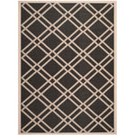 Safavieh Courtyard 923 Rug, CY6923 - BLACK / BEIGE