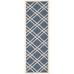 Safavieh Courtyard 923 Rug, CY6923 - NAVY / BEIGE